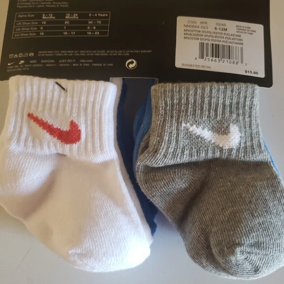 Nike Newborn Baby Socks